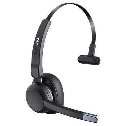 LEVN LE-HS015 Adult Over-Ear Bluetooth Headset with Active Noise Cancellation and Dynamic Driver