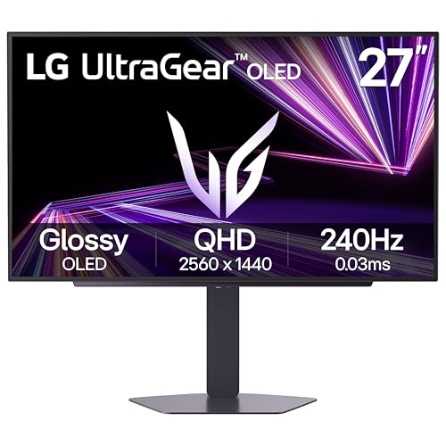 LG 27-inch 27GX704A-B QHD 2560x1440 240Hz OLED Monitor