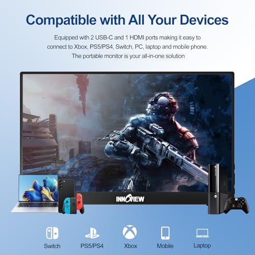 InnoView 15.6 INVPM001 1920x1080 60Hz LCD Monitor