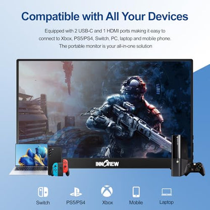 InnoView 15.6 INVPM001 1920x1080 60Hz LCD Monitor