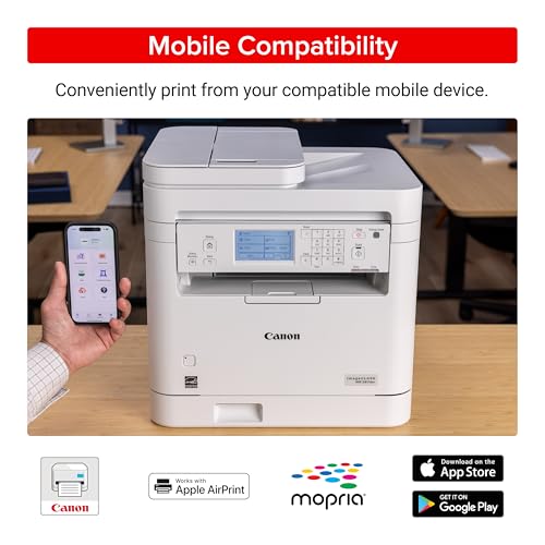 Canon imageCLASS MF287dw Monochrome Laser Printer, ADF, 600 x 600 dpi, 35 ppm, USB/Wi-Fi
