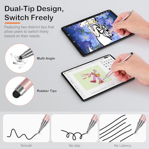 ISVO 3pcs Stylus Pen for All Touch Screen Devices 2048 Levels Pressure Sensitivity Plastic Enclosure
