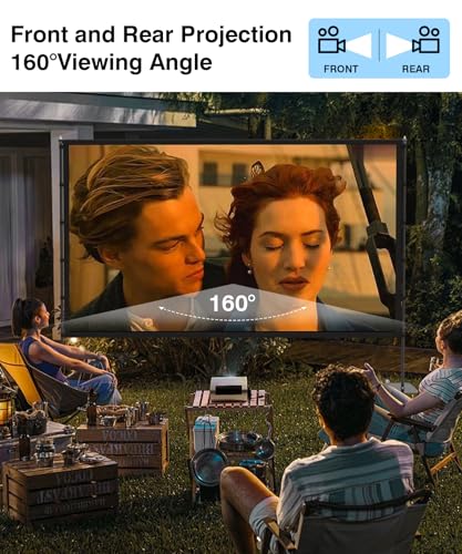 STWUI 100 Inch STWUI PS100 4K HD 16:9 Projection Screen