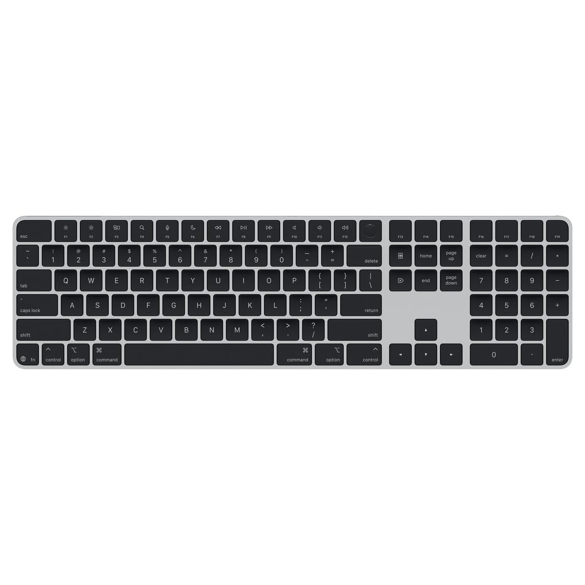 Apple 17.6 x 6 x 0.75 inches MXK83LL/A Wireless Keyboard With Touch ID - English