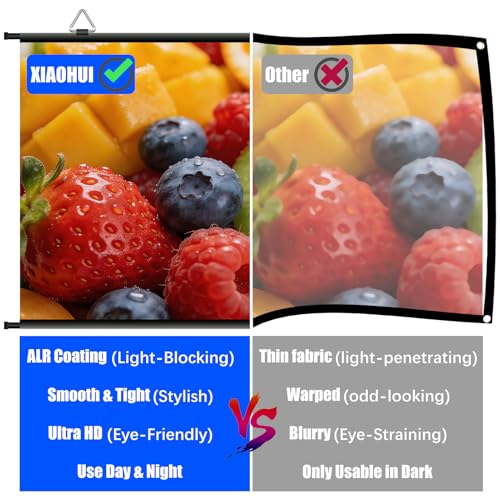 XIAOHUI 120 Inch 120 inch 4K Projection Screen 16:9 HD