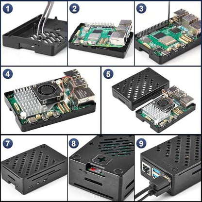 RasTech 8GB Pi 5 Kit 2.4GHz Raspberry Pi Operating System
