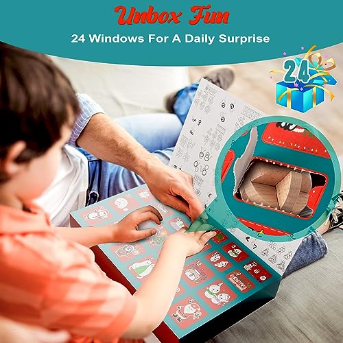 vewicokop Advent Calendar 2023 12 Pcs 3D Metal and Wooden Puzzles