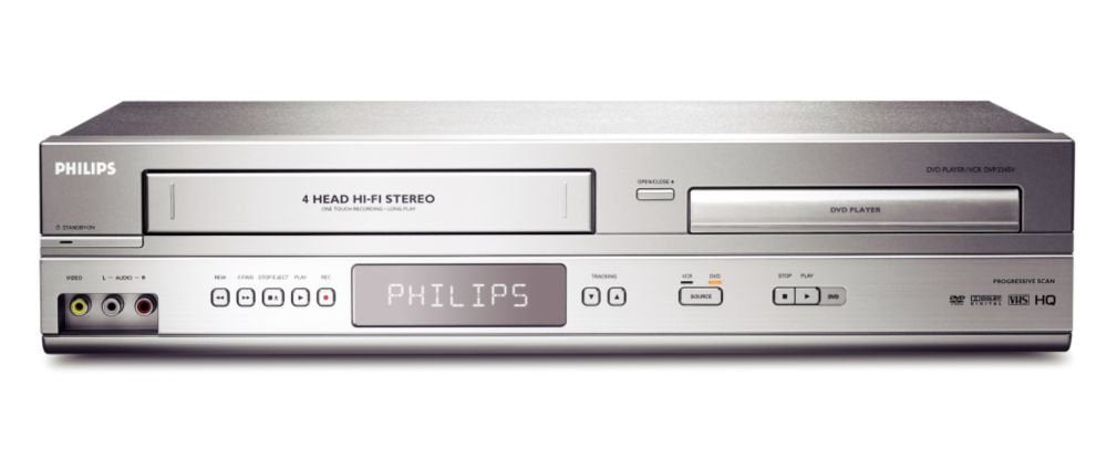 Philips DVP3345V/17 DVD/VCR Combo 1280×720 RCA 5.1 Channels