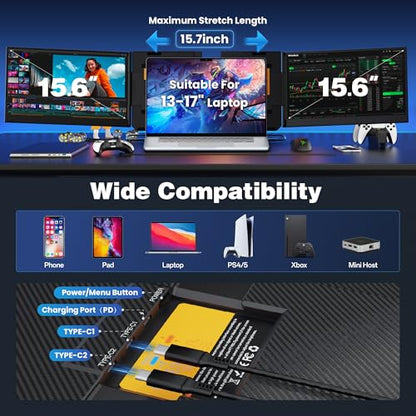 CIDETTY 15.6" P7 FHD 1080p 60Hz IPS Monitor