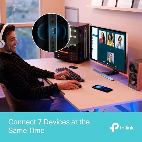 TP-Link 0.74" x 0.58" x 0.27" UB500 Bluetooth 5 Wireless Adapter for Windows
