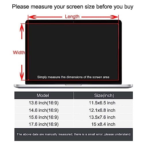 ANRACHEL 15.6 Inches 20230802-PINGMUMO-15.6 1080p - Scratch Resistant Laptop Screen Protector - Anti-Fingerprint, Blue Light Block