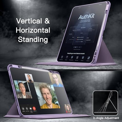 JETech iPad Air 13-Inch Case 5039K Solid Purple