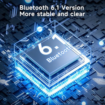 Hsility 1 Count YYK-Q16AI Wireless Open Ear Translation Earbuds 168 Languages AI 36 Hours Playtime