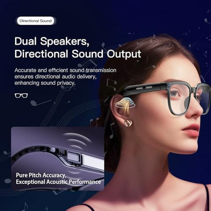 Dormiro 6.5 x 7 x 3 inches YT-1010 1080p Waterproof Smart Glasses
