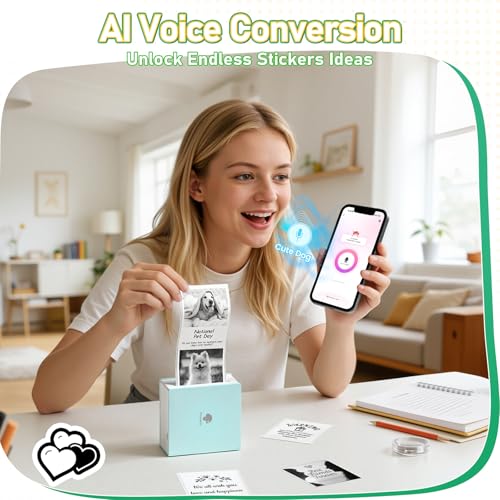 Phomemo 3.31" M02 203 DPI Thermal Mini Sticker Printer