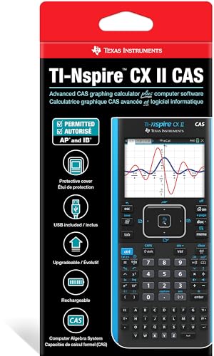 Texas Instruments 3.5 Inches TI-Nspire CX II CAS LCD Graphing Calculator