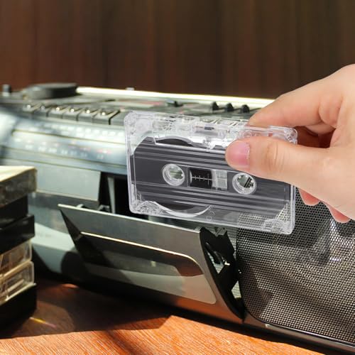 Sewroro 1 GB X1038EROHX70 Transparent Plastic Portable Microcassette Recorder