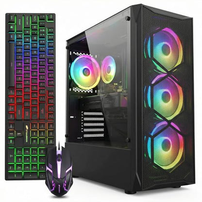 STGAubron 14.96 x 7.87 x 17.52 inches ABR0122 4K 60Hz Computer Tower