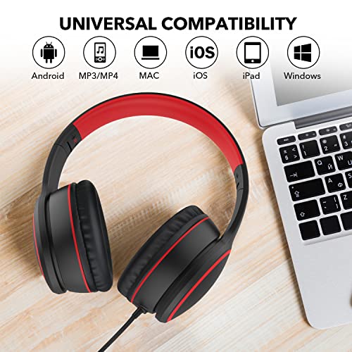 RORSOU R10 Headphones 32 Ohm Dynamic Over-Ear Black - Wired
