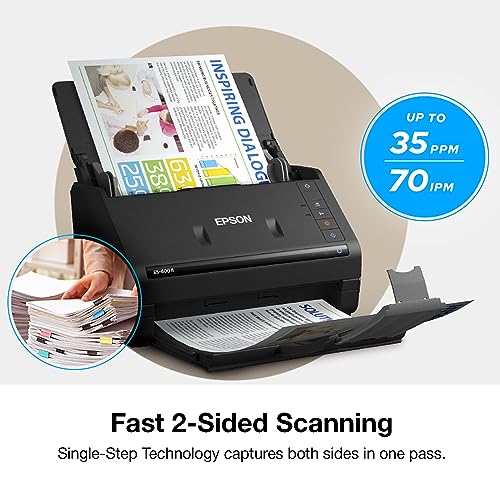 Epson B11B261201 Document Scanner 300 dpi CCD USB