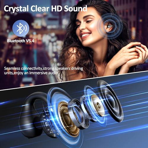 IAMJOY 2.6 x 2 x 1.2 in CT28 AI Language Translation Earbuds for Educational Use