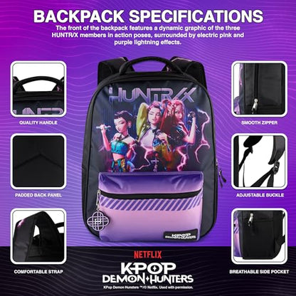 AI ACCESSORY INNOVATIONS K-Pop Demon Hunters 16 Inch Backpack