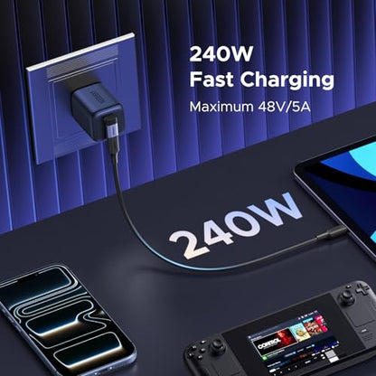 UGREEN 3 Pack USB Type C Adapter 6 Ports Compatible with Laptop, No Plug
