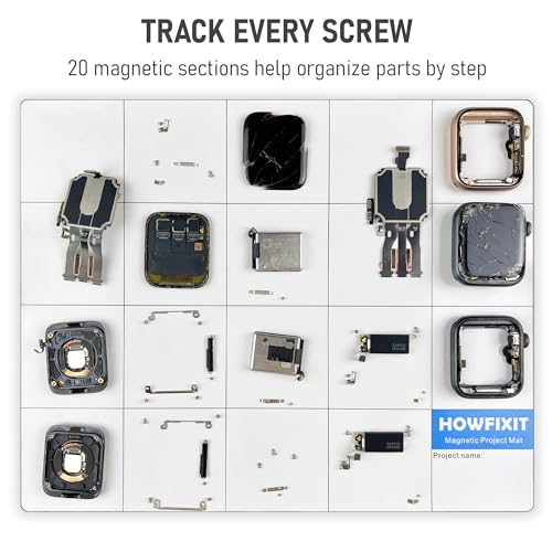 HowFixit 10.04 x 9.76 x 0.87 inches Mat for Electronic Component Organization