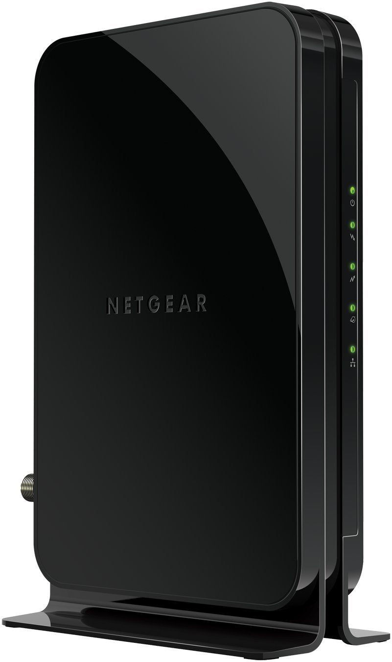 NETGEAR Cable Modem CM500-100NAS, Single Band, DOCSIS 3.0, Ethernet, 300Mbps Speed Capacity, 1 Gigabit Ethernet Port