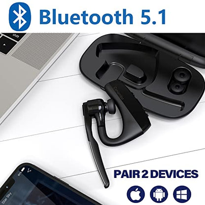 Conambo K18 Pro Bluetooth Headset Model Number K18-PRO 5.1 16 Hours Battery Life CVC8.0 Noise Cancelling