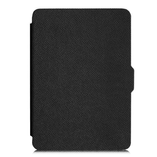 Fintie Slimshell Case for 6" Kindle Paperwhite 2012-2017 Model No. EY21 & DP75SDI - Lightweight Form Factor with Auto Sleep/Wake Functionality - Black