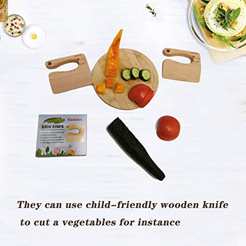 Kasiden 4.3 Inches cf 001 Plain Wooden Knife