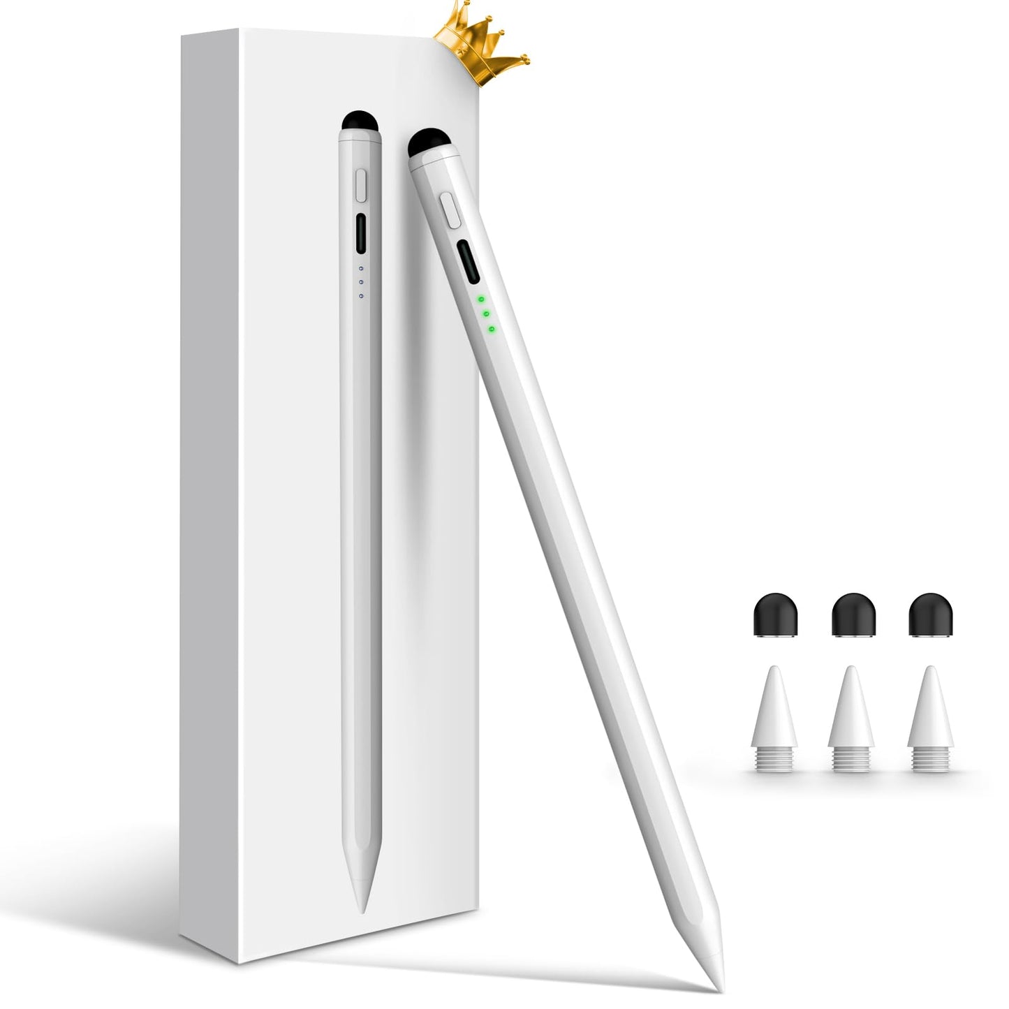 STYLUSHOME 1 Lithium Polymer FS002 Stylus Pen for iPad Pro 12.9/11/10/9/8/7/6/Air/M2/M4/Mini/5/6