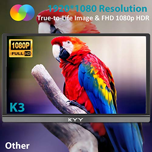 KYY 15.6" K3 1920x1080 60Hz LCD Portable Monitor