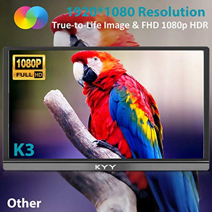 KYY 15.6" K3 1920x1080 60Hz LCD Portable Monitor