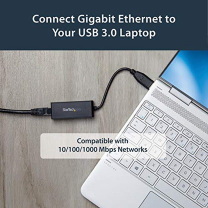 StarTech USB 3.0 to Gigabit Ethernet NIC Adapter USB31000S 1 Gigabit Ethernet Adapter