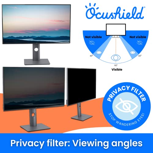 Ocushield 15.6" OCUVDU15Z Anti-Blue Light Screen Protector - HD Clear