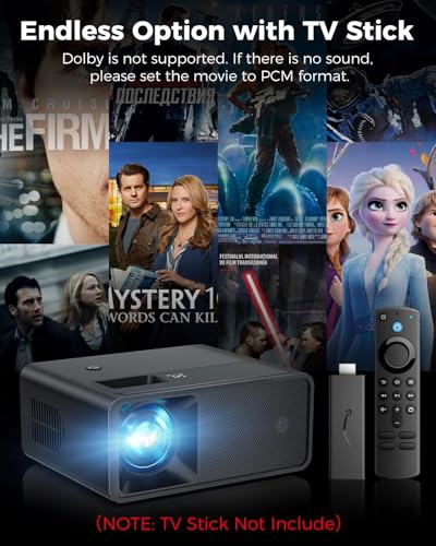 CiBest Portable W13 1920 x 1080 HDMI LCD Projector