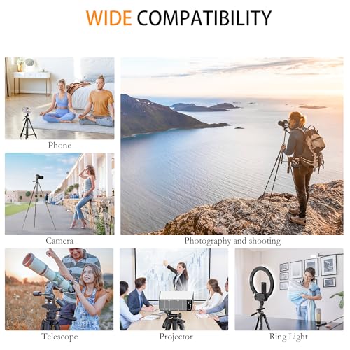 Auleda 71 Inches VT-831HB Tripod Stand with Remote