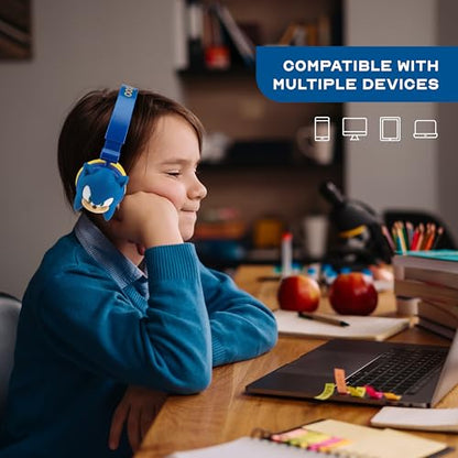 Sakar Over-Ear Headphones for Kids Model HP113211, 32 Ohms Impedance, 20Hz - 20KHz Frequency Range, Wired Ear Placement, Comfortable Style