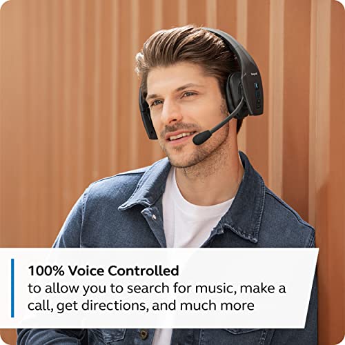 BlueParrott S650-XT Bluetooth Headset, Dual Use, Noise Cancellation, Waterproof, Black