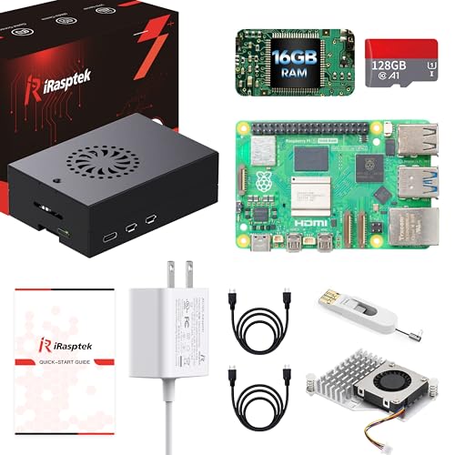 iRasptek 16GB 128GB Cortex A7 2.4GHz Linux Windows Desktop Barebones