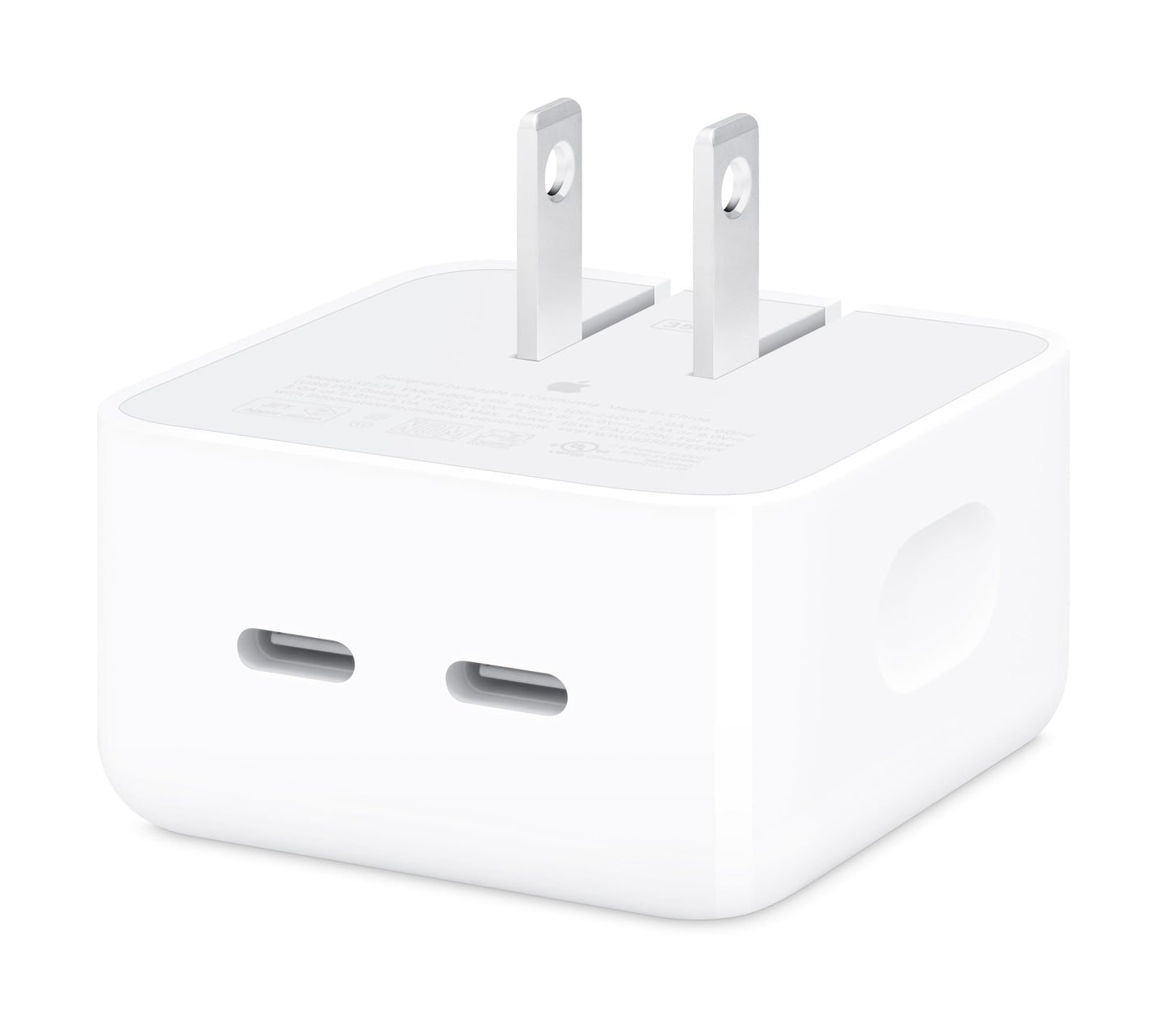 Apple 2.76 x 1.18 x 3.31 inches MW2H3AM/A Dual USB-C Port Power Adapter