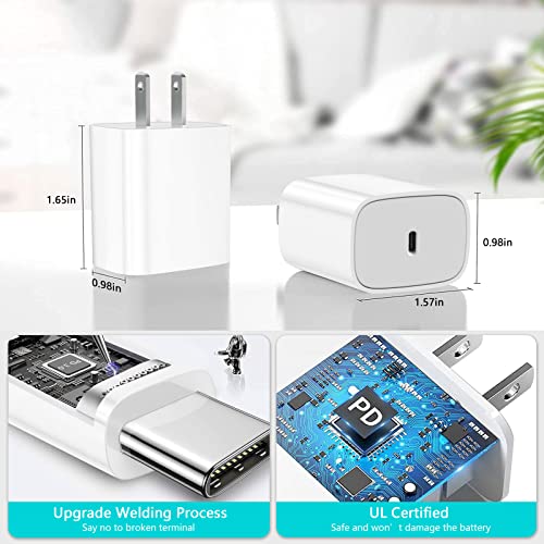 Sunrson 20W USB Type C Fast Charger GW-20PD301U - White - 110V Input - 3A Output