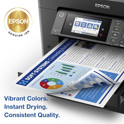 Epson 812 T812XL-BCS High Capacity Ink Cartridge Combo, Black and Color - Compatible with WF-7310, WF-7820, WF-7840, EC-C7000