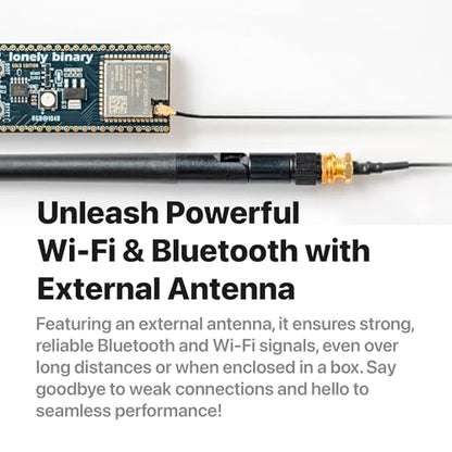 Lonely Binary 16MB ESP32-S3 IPEX (N16R8) WiFi Bluetooth 240MHz Dual-Core Development Board