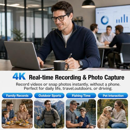 Plunthorn 1 Inch B0GJ5LD7QL 3840 x 2160 No Display Smart Glasses