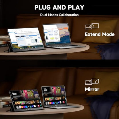 QAF 15.6 Inch QAF-A156C2H FHD 1080p 60 Hz IPS LCD Monitor