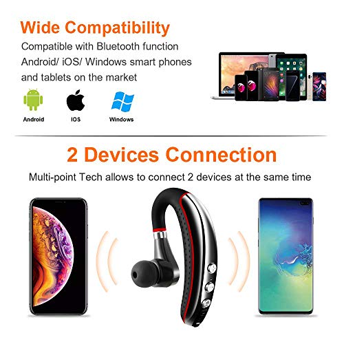 LSAPT RM Wireless Bluetooth Headset V5.0 with Noise Cancellation