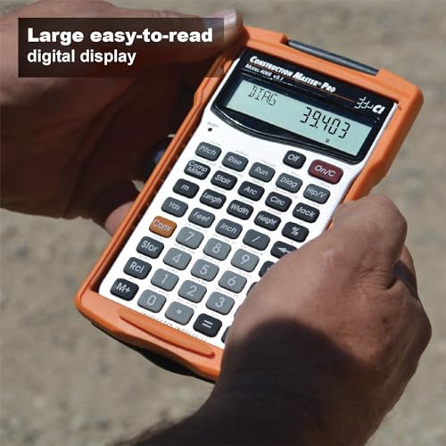 Calculated Industries 2.6" 4065 LCD Construction/Building Calculator